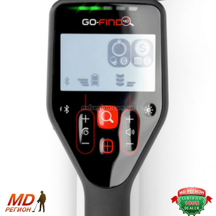 Minelab Go-Find 40 display Minelab Go-Find 40